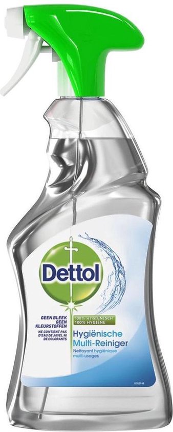 Dettol Cleaning Wipes Inodore - 80 lingettes + Dettol Multi Cleaner Spray -  Nettoyant... | bol.com