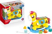 Speelgoed Muziek 3 in 1 - Xylofoon Piano - Speelgoed Kind - Schommelpaard Baby - Piano met geluid - Blokken speelgoed