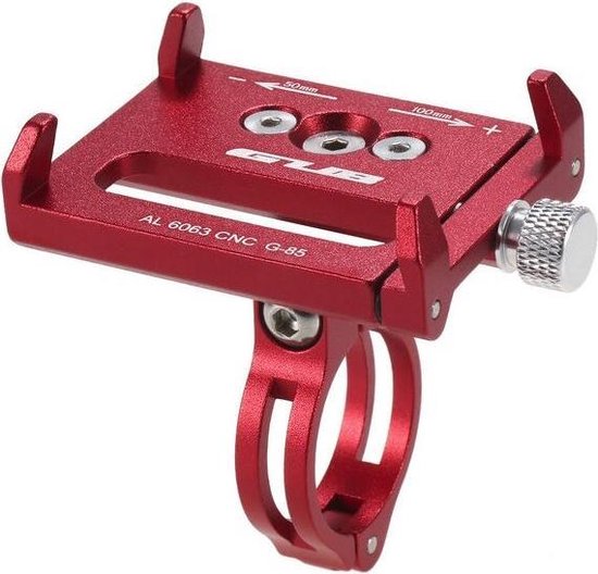 GUB G85 Stevige Telefoonhouder voor de Fiets / Racefiets Rood | bol.com