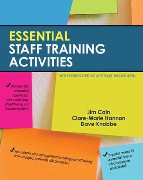 Essential Staff Training Activities 9780757561672 James Cain