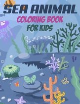 Sea Animal Coloring Book for Kids
