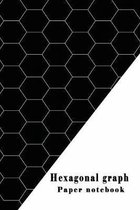 hexagonal graph paper notebook: Hexagonal Graph Paper Notebook: 150 pages, 1/2 Inch Hexagons:6'' x 9'' Inches Pocket