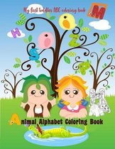 Animal Alphabet Coloring Book