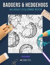 Badgers & Hedgehogs: AN ADULT COLORING BOOK