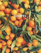 Recipes: A Pocket-Sized Notebook To Collect Your Favourite Recipes - 120 pages - 8.5 x 11 inches