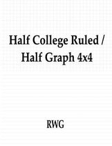 Half College Ruled / Half Graph 4x4