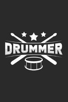 Drummer: 6x9 - dotgrid - dot grid paper - notebook - notes