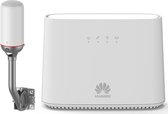 Huawei Outdoor CPE B2368 | CAT12 LTE Router + Antenne - Wifi voor buitengebied - Internet voor Buitengebied.