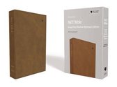 NET Bible, Thinline Reference, Large Print, Leathersoft, Brown, Comfort Print