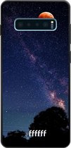 Samsung Galaxy S10 Hoesje TPU Case - Full Moon #ffffff
