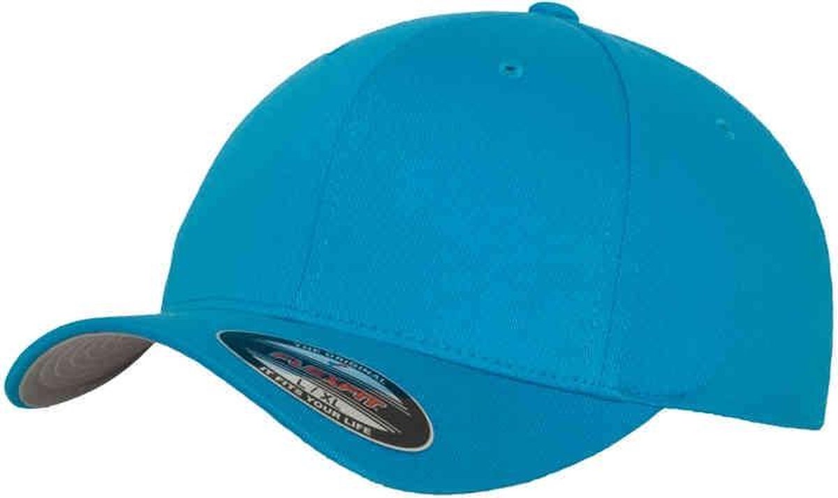 Urban Classics Flexfit pet -S/M- Wooly Combed Blauw