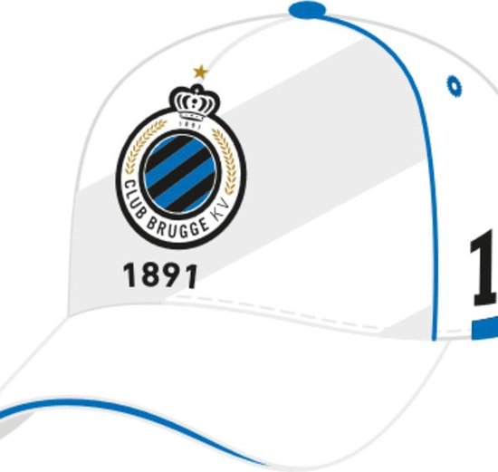 Casquette Club Brugge - 1891 - FCB - Wit/ Blauw