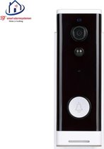Draadloos WIFI Home-Locking buiten videofoon 2.0MP met 2 oplaadbare batterijen kan werken met Amazon Alexa en Google Assistance T-2090.