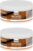 Royal furniture care, Antiekwax, 740ml, Midden bruin, 2-pack