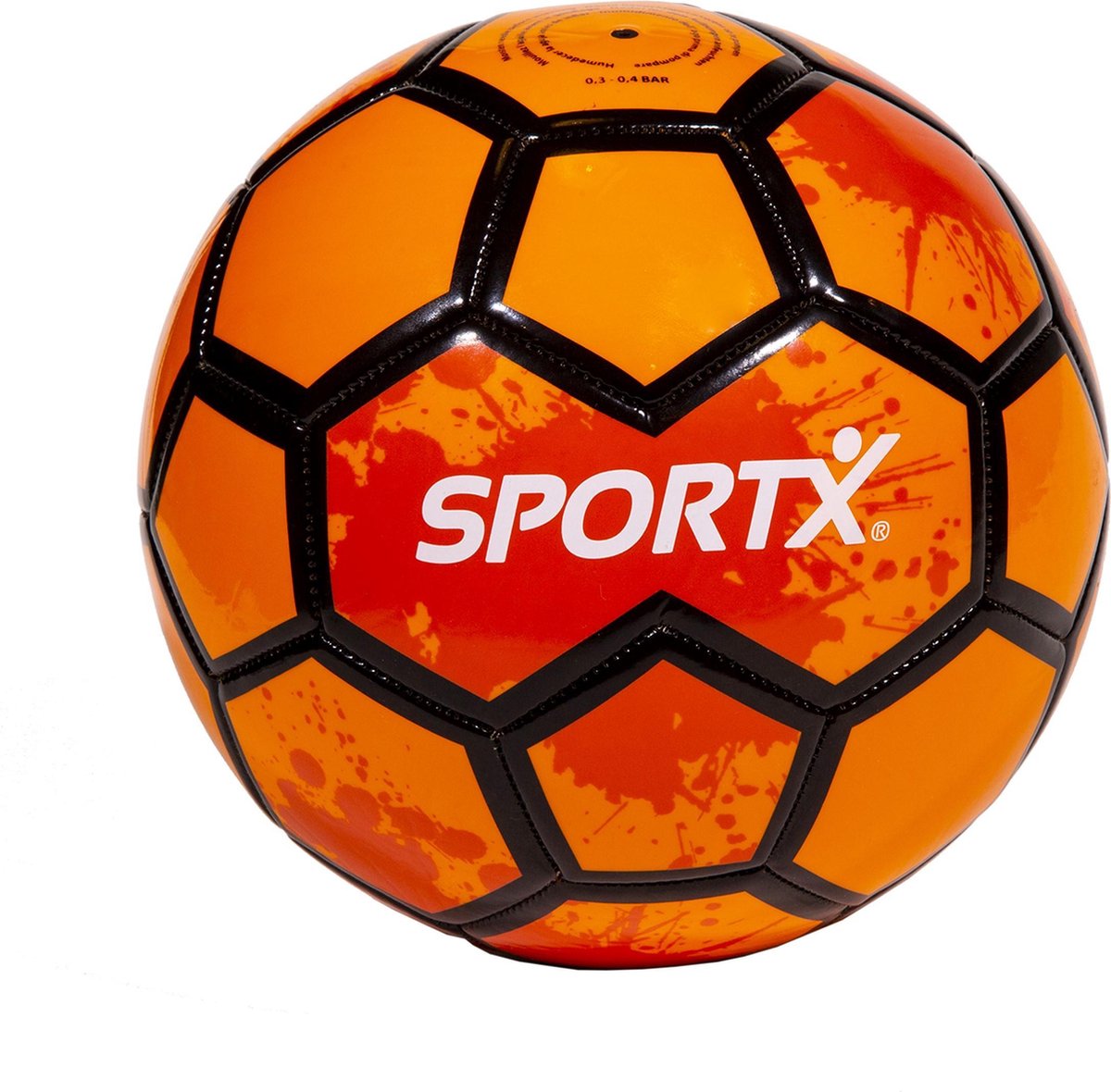 Voetbal Oranje – Strand & Recreatie – Maat 5-formaat (Ø 22 cm) - SportX