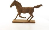 Kunsthars beeld van paard in galop.  - Beeldje - Kunsthars - 39,8 cm hoog