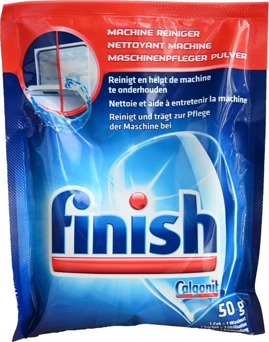 Nettoyant pour lave-vaisselle Finish - Nettoyant pour machine en poudre 3x  50 grammes