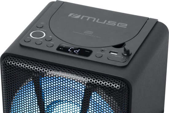 Muse M-1820DJ - Bluetooth DJ party speaker met CD en ingebouwde batterij (150 Watt) van Muse — afbeelding 2