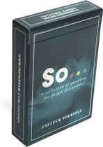 So Cards: Unstuck Yourself - questions for conversation and self-reflection - gespreksstarter