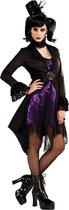 Woman's Gothic Jacket - Kostuum Volwassenen - Maat L - 42/44 - Carnavalskleding