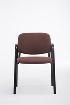CLP Ken Pro Bezoekersstoel - Stof bruin