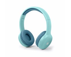 Muse M-215BTB - Draadloze bluetooth stereo hoofdtelefoon voor kinderen, blauw