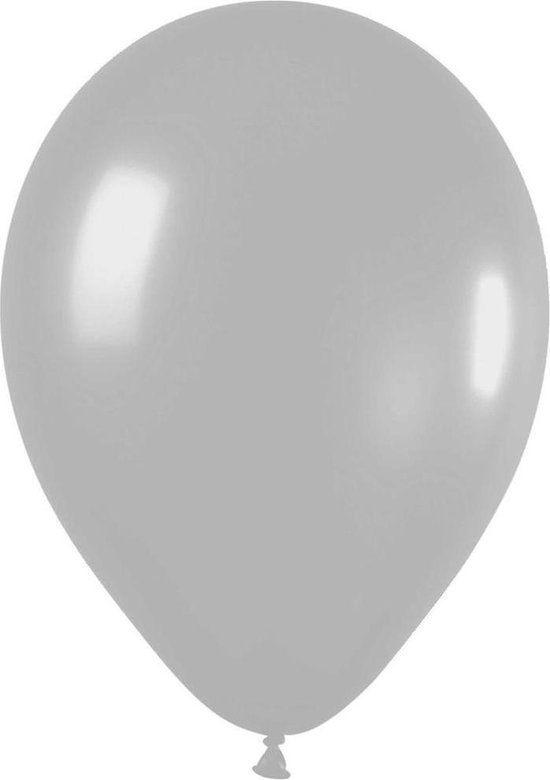 Haza Original Ballonnen 100 Stuks Zilver 30 Cm