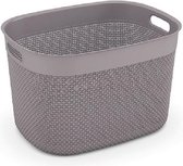 Kis Filo - Mand - XL - Taupe - 44x33xh27cm - (set van 4) En Yourkitchen E-kookboek - Heerlijke Smulrecepten