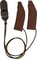 Ear Gear Original - donker bruin - Met Koord - hoortoestellen - tegen vocht en wind