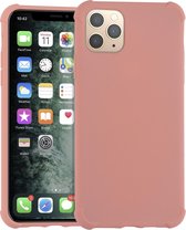 Roze hoesje iPhone 11 Pro Max - Backcover - silicone