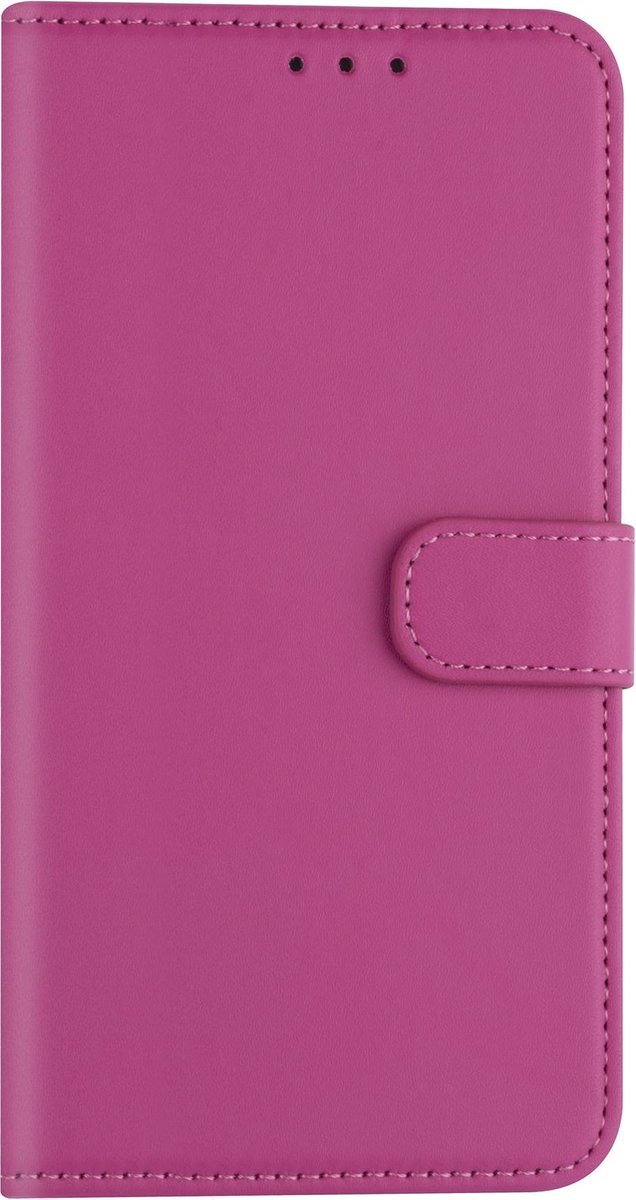 Samsung hoesje voor Galaxy S20 - Felroze - Book Case - Kaarthouder
