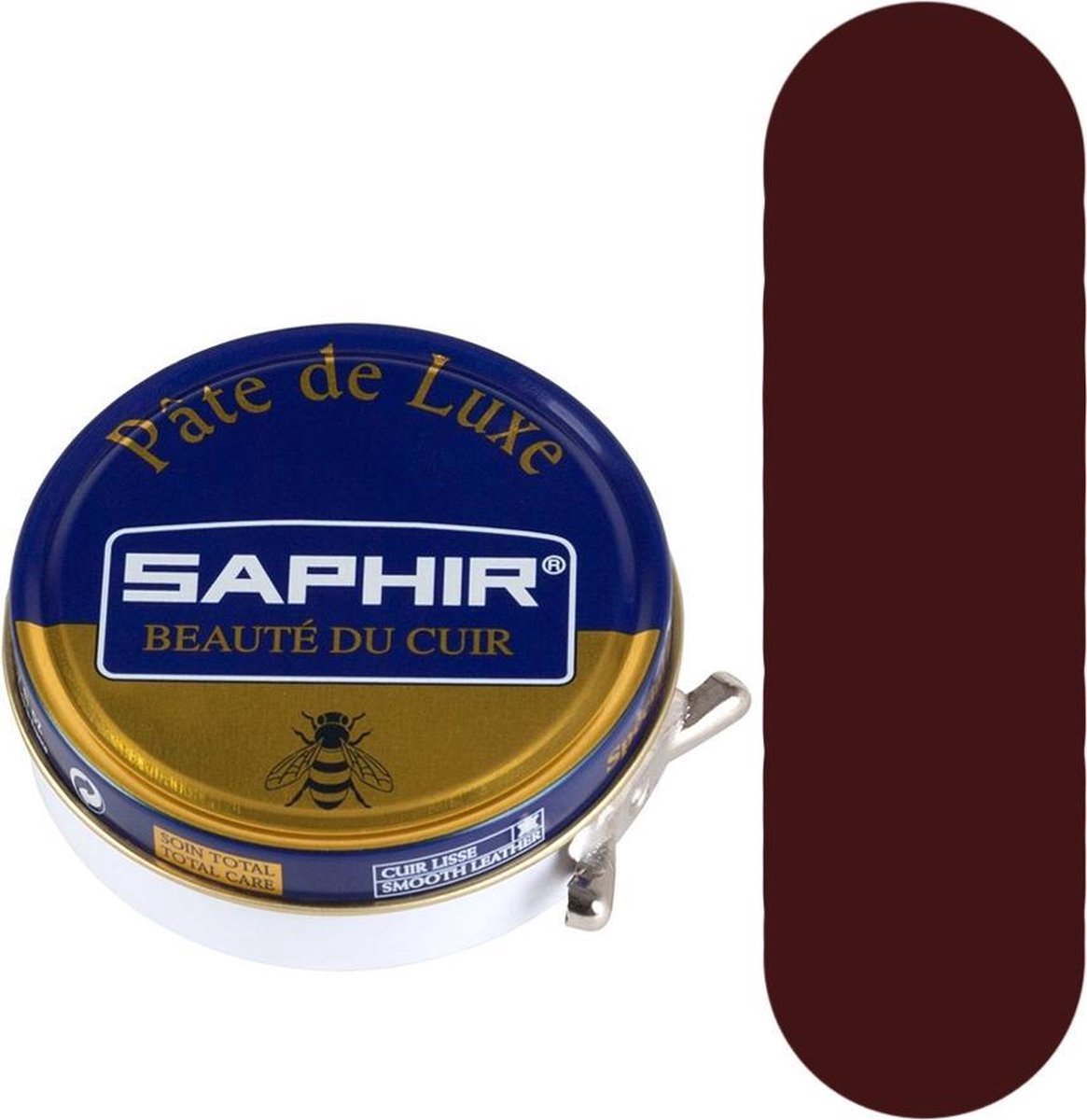 Saphir Pate de Luxe blik schoenpoets 50ml. 06 Donker Blauw