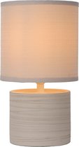 Lucide GREASBY Tafellamp - Ø 14 cm - E14 - Beige