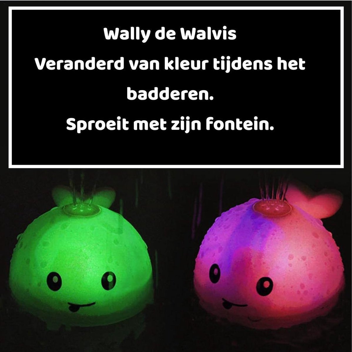 6 stuks paaseieren, voorgevuld met lichtgevende badeenden, drijvend