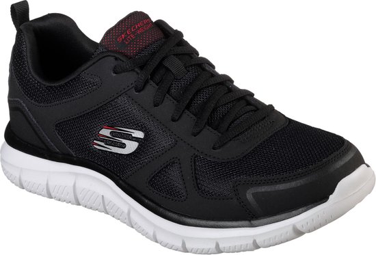 Skechers De Skechers Track Sneakers - Maat 41 - Mannen - zwart,wit,rood |  bol.com