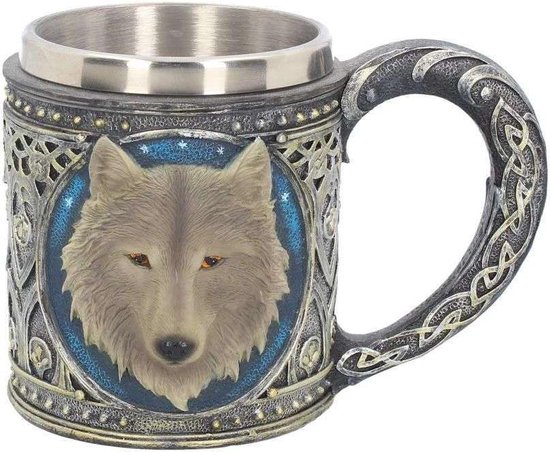 Geboortekaartje schaduw met wolf Tara