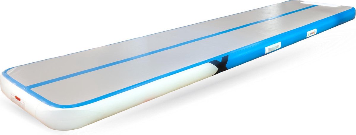YouAre Turnmat — AirTrack Pro 4.0 | 4 meter — 15cm dik | Gymnastiek | Waterproof | 50% gem. meer volume - 4m mat met pomp