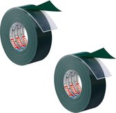 2x Tesa dubbelzijdig montagetape op rol voor baksteen 1,5 meter - Klusmateriaal - Huishoudartikelen - Tesa Powerbond - Waterproof - Montagetape - Dubbelzijdig tape