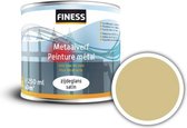 Finess Metaalverf Zijdeglans - Krasvaste, uitstekend dekkende en sneldrogende zijdeglanslak op waterbasis - Goud - 250ML