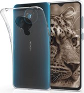 Transparant Dun TPU Hoesje Geschikt voor Nokia 5.3 | Back Cover | Lichtgewicht | Ultra Dun Hoesje | Flexibel | Zacht TPU | Doorzichtig