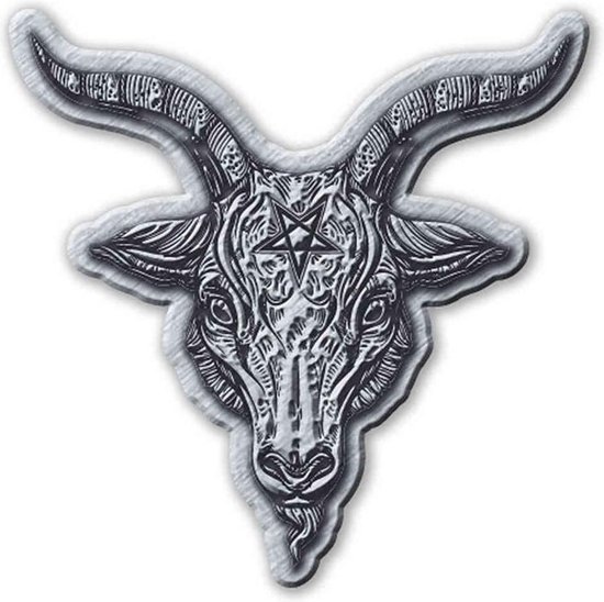 - Baphomet Pin - Zilverkleurig