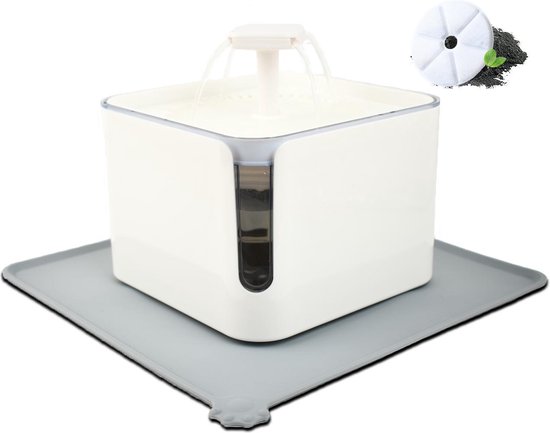 2,5l Curved Stream Trixie Drinkfontein voor Hond en Kat | De Kattensite 2,5l Curved Stream Trixie Drinkfontein voor Hond en Kat | De Kattensite
