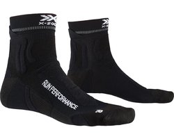 foto van X-socks Hardloopsokken Run Performance Nylon Zwart Mt 39-41