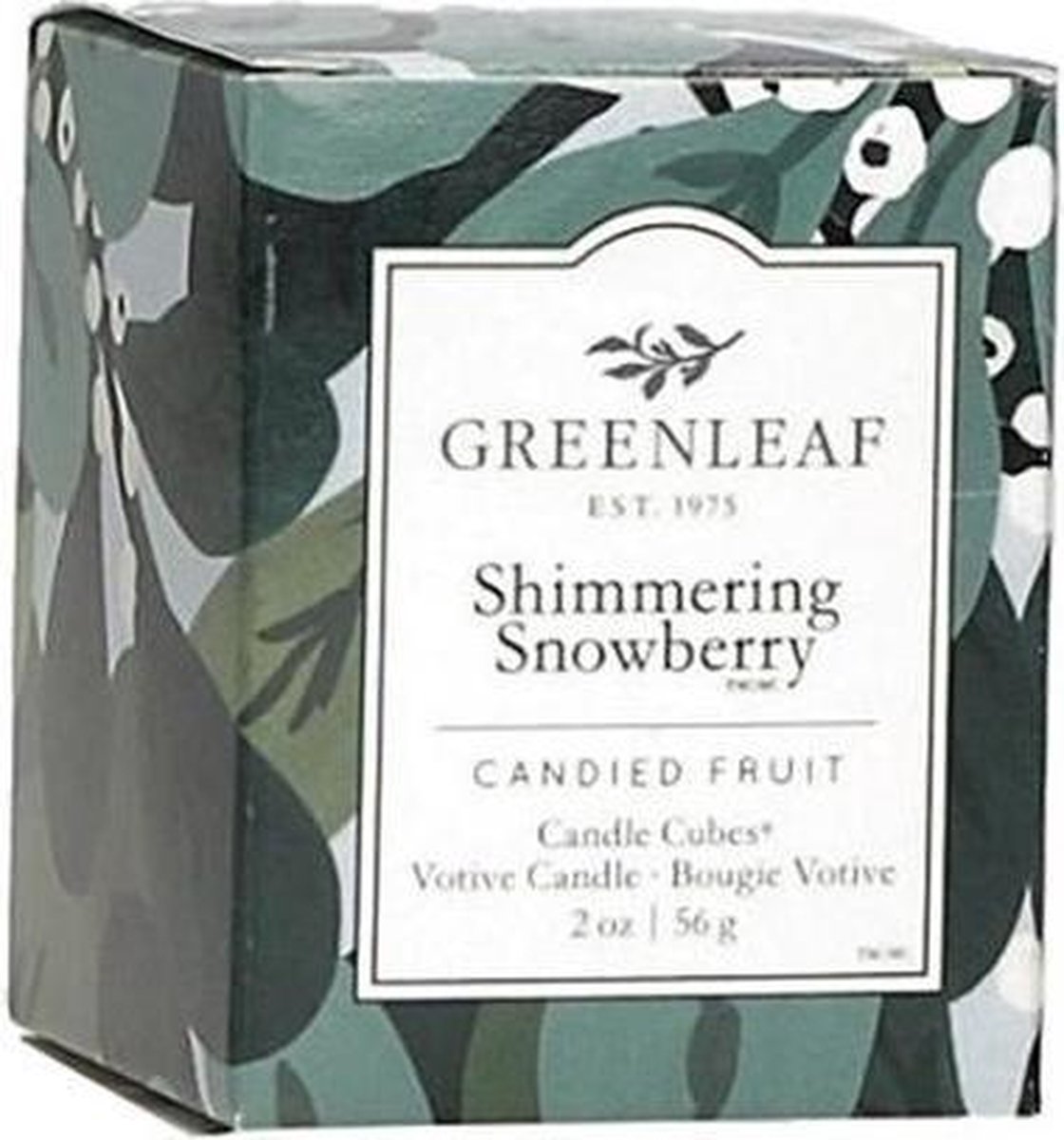 Shimmering Snowberry Geurkaars Greenleaf 3 Stuks Bol