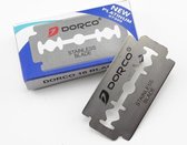 20stuks Dorco dubbelzijdige scheermesjes| 2x10 Dorco Platinum Double Edge Blades 20pcs - Shavette of Open Klapmes| Scheermessen|