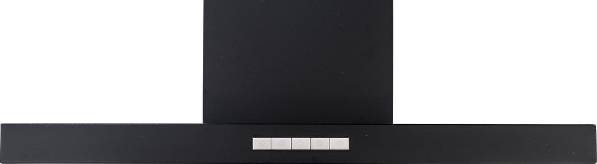 Exquisit FKH62.3BL - Afzuigkap - Wandschouw - 60cm - Zwart