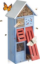 Relaxdays insectenhotel hout - lieveheersbeestjes - tuin - balkon - bijen - vlinderhuis