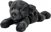 Warmte/magnetron opwarm knuffel zwarte panter - Dieren cadeau artikelen voor kinderen - Heatpack
