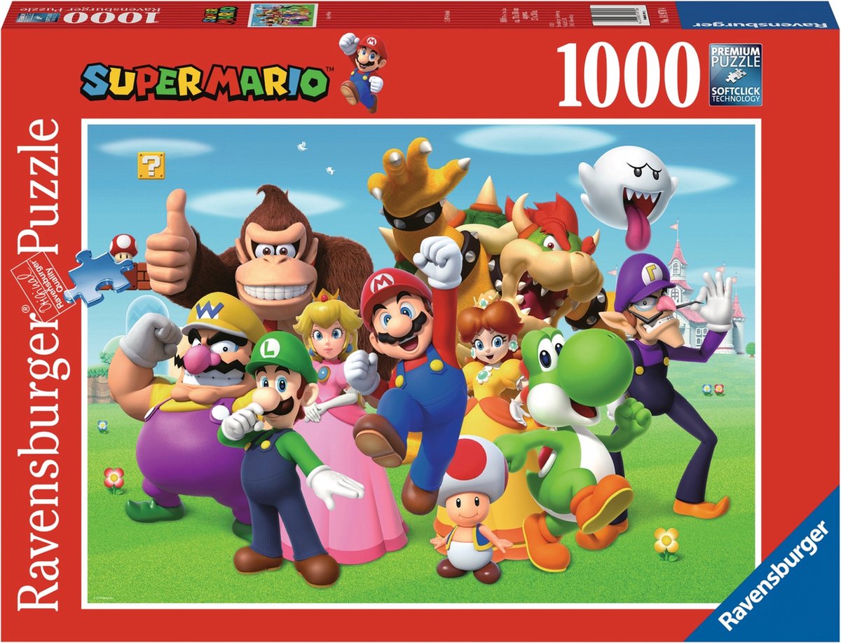 Ravensburger puzzel Super Mario - legpuzzel - 1000 stukjes bol.com