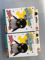 Knutsel pakket- Pompom knutselen - Pinguin
